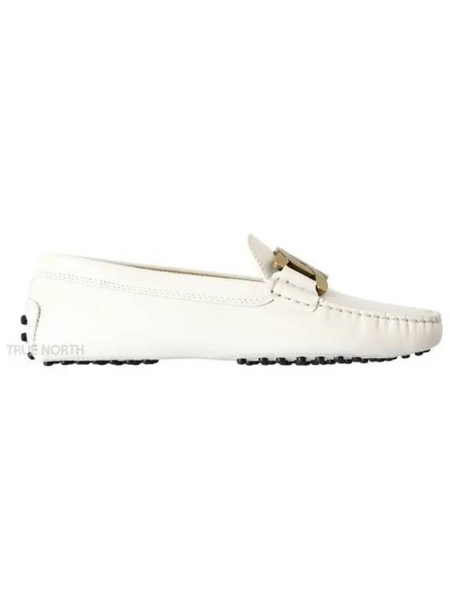 Women's Kate  Gommino Driving Shoes Off White - TOD'S - BALAAN 2