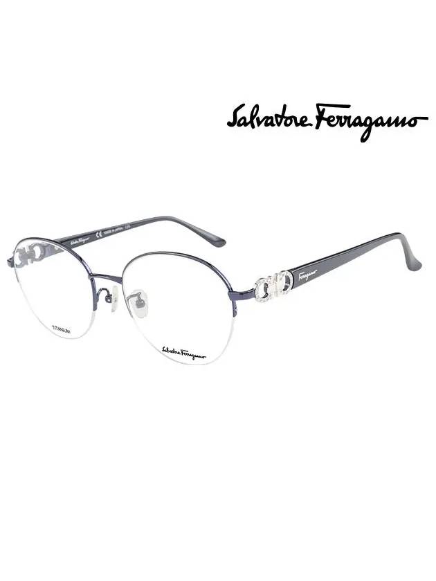 Eyewear Titanium Eyeglasses Black - SALVATORE FERRAGAMO - BALAAN 2