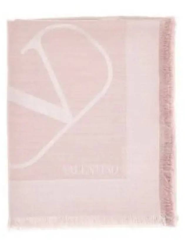 4W0EB104 AJB YV6 4W2EB104 Toile Iconograph Wool Silk Shawl 1279404 - VALENTINO - BALAAN 1