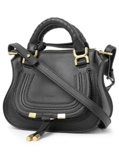 Marcie Mini Double Carry Tote Bag Black - CHLOE - BALAAN 2