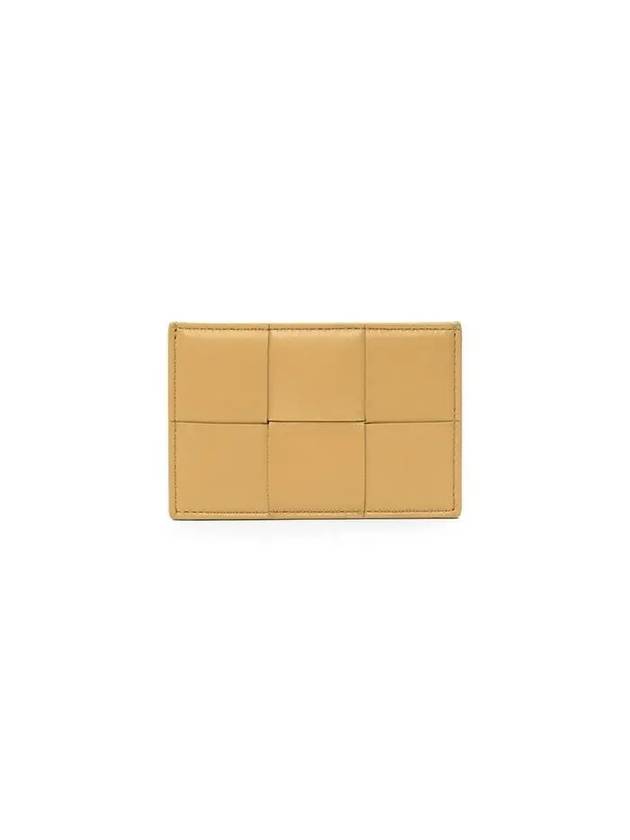 Intrecciato Leather Card Wallet Almond - BOTTEGA VENETA - BALAAN 2