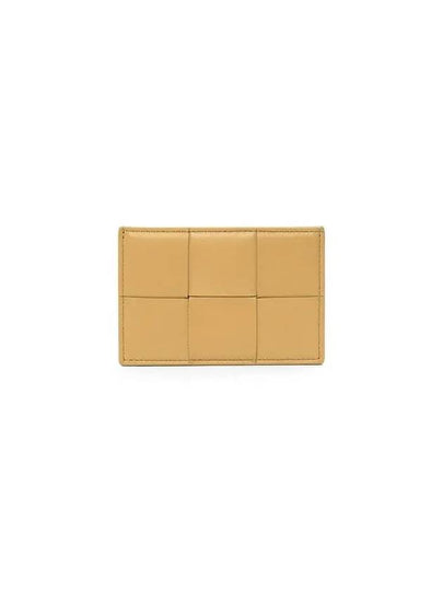 Intrecciato Leather Card Wallet Almond - BOTTEGA VENETA - BALAAN 2