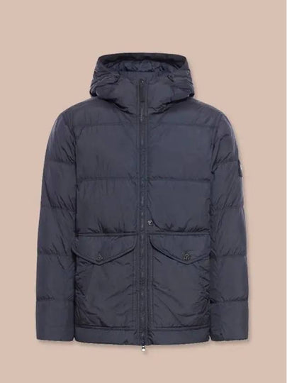 Crinkle Reps Re-Nylon Down Padding Navy - STONE ISLAND - BALAAN 2