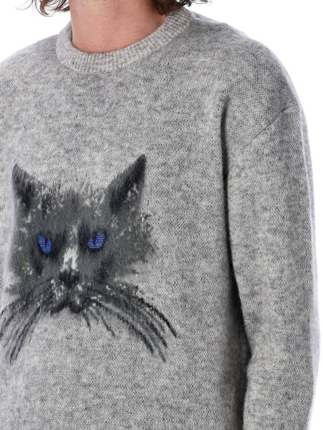 Givenchy Cat Jacquard Sweater - GIVENCHY - BALAAN 3