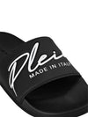 embossed logo slippers black - PHILIPP PLEIN - BALAAN 2