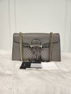 Women s Micro Cima Emily Shoulder Bag Gray 449635 Condition B - GUCCI - BALAAN 1