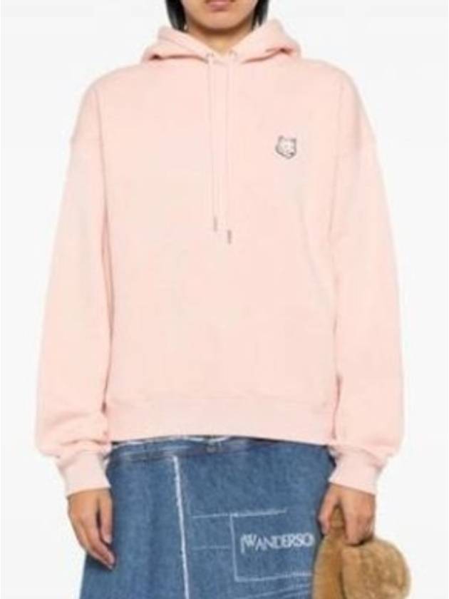 Bold Fox Head Patch Comfort Hoodie Pink - MAISON KITSUNE - BALAAN 2