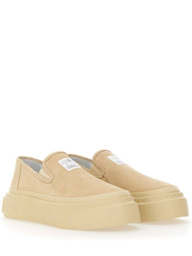 Mm6 Maison Margiela Leather Sneaker - MAISON MARGIELA - BALAAN 2