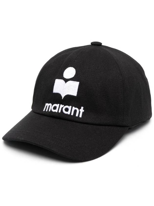 Tyron Logo Ball Cap Black - ISABEL MARANT - BALAAN 4