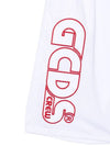 Women's Logo Print Half Pants White 027594 001 - GCDS - BALAAN 4