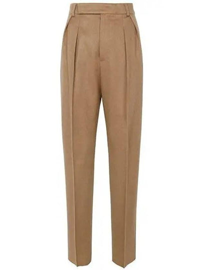 Cephalos Carat Straight Pants Camel - MAX MARA - BALAAN 2