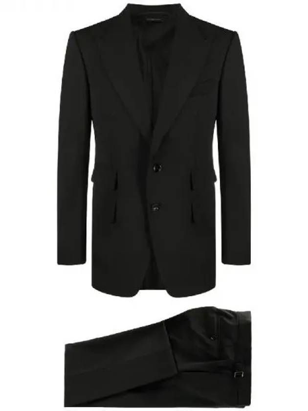 Single breasted wool blend set up suit 270146 - TOM FORD - BALAAN 1