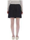 Women's Jupe Standard Denim H-Line Skirt - A.P.C. - BALAAN 5