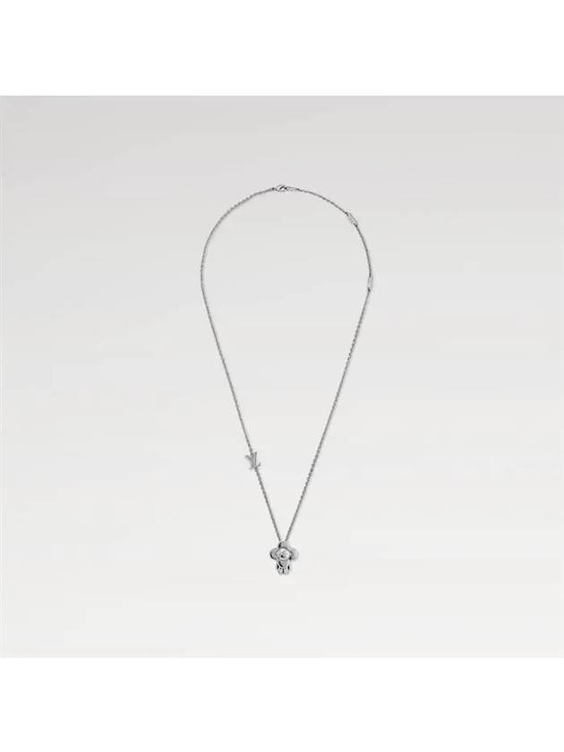 Vivienne Pendant Necklace Silver - LOUIS VUITTON - BALAAN 5