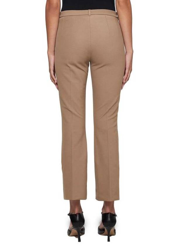 Umanita Cotton Crop Pants Beige - MAX MARA - BALAAN 4