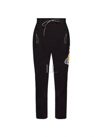 Time Machine Football Cotton Straight Pants Black - VIVIENNE WESTWOOD - BALAAN 2