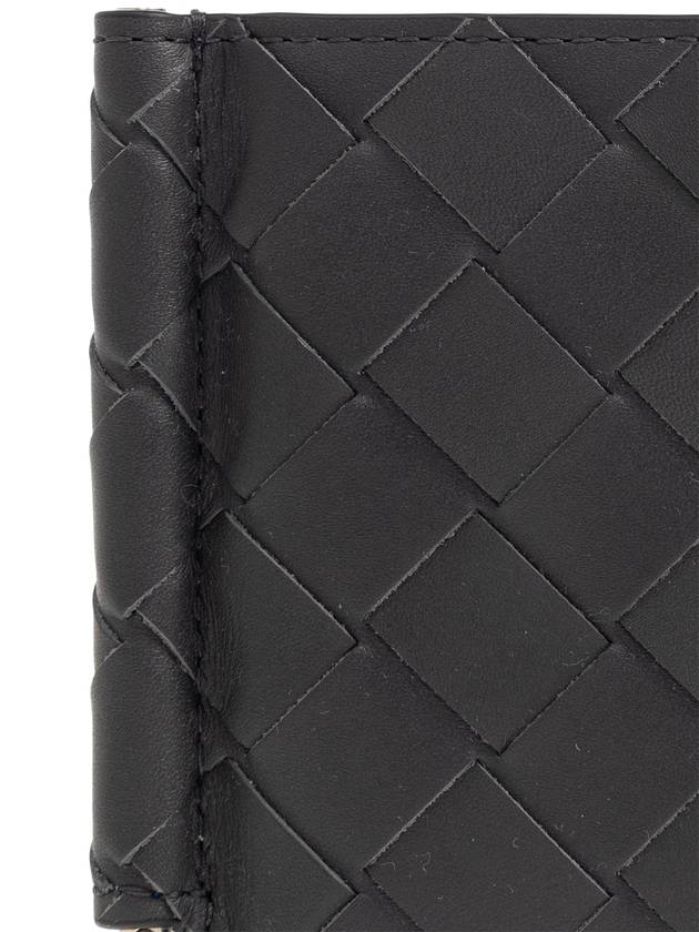 Bottega Veneta Leather Bifold Wallet, Men's, Grey - BOTTEGA VENETA - BALAAN 5