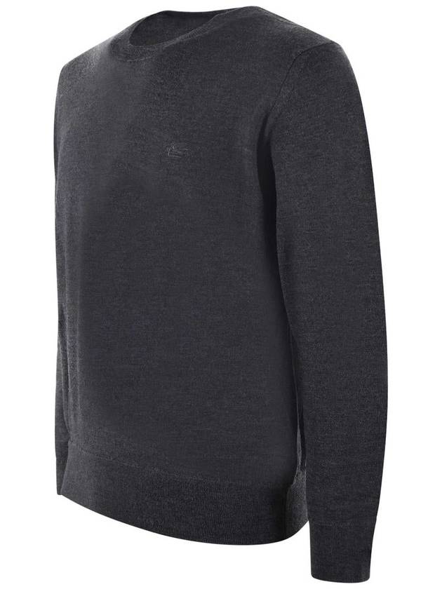 Sweater 1M5009603 002 GRIGIO SCURO MELANGE - ETRO - BALAAN 3