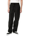 Range Baggy Tapered Elastic Waist Straight Pants Black - VANS - BALAAN 2