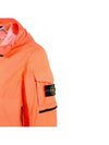 Men's Wappen Patch Naslan Watro Hooded Jacket Orange - STONE ISLAND - BALAAN 5