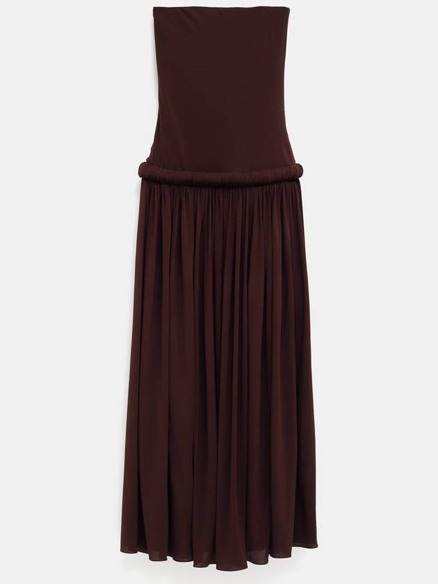 Strapless Dress in Supple Jersey - ALAIA - BALAAN 1