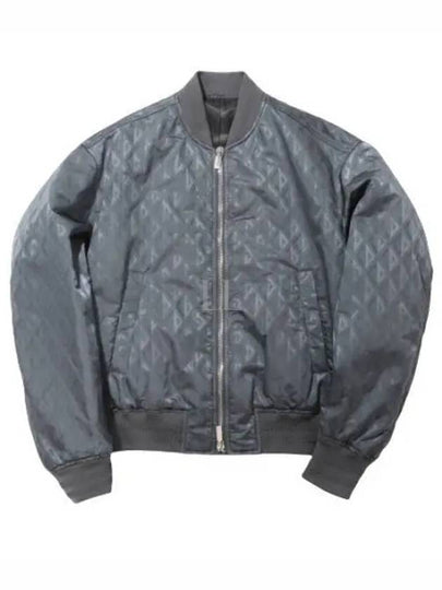 Men's CD Diamond Bomber Jacket Grey - DIOR - BALAAN 2