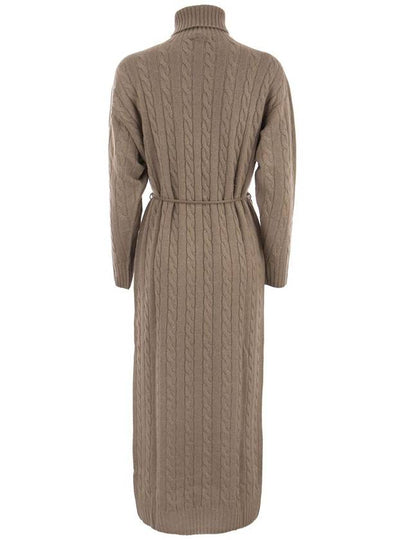 Wool, silk and cashmere turtleneck dress - PESERICO - BALAAN 2