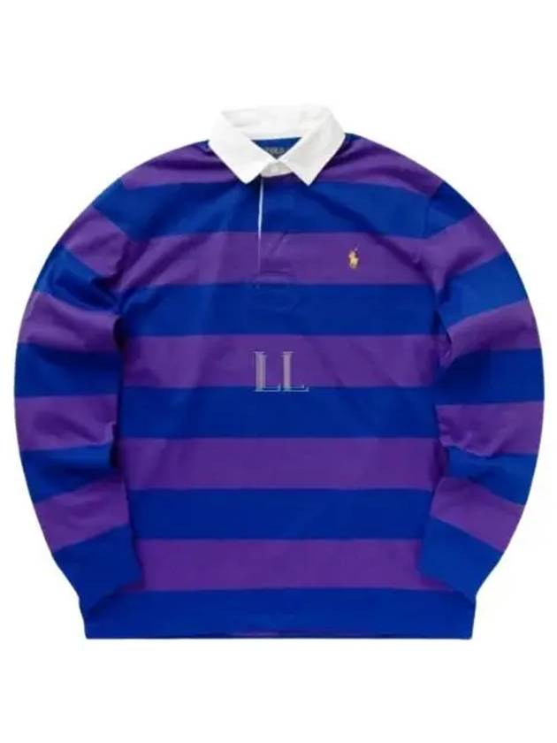 Rugby Knit Long Sleeve Polo Shirt - POLO RALPH LAUREN - BALAAN 2