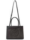 Ella Eco Small Tote Bag Black - TORY BURCH - BALAAN 8