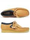 Wallaby Suede Loafer Light Tan Nubuck - CLARKS - BALAAN.