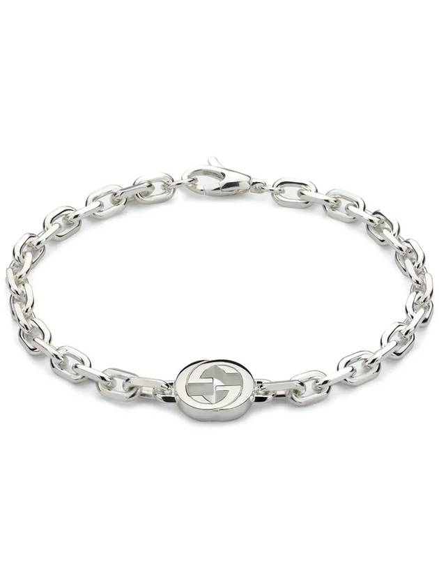 Interlocking G Chain Bracelet Silver - GUCCI - BALAAN 2