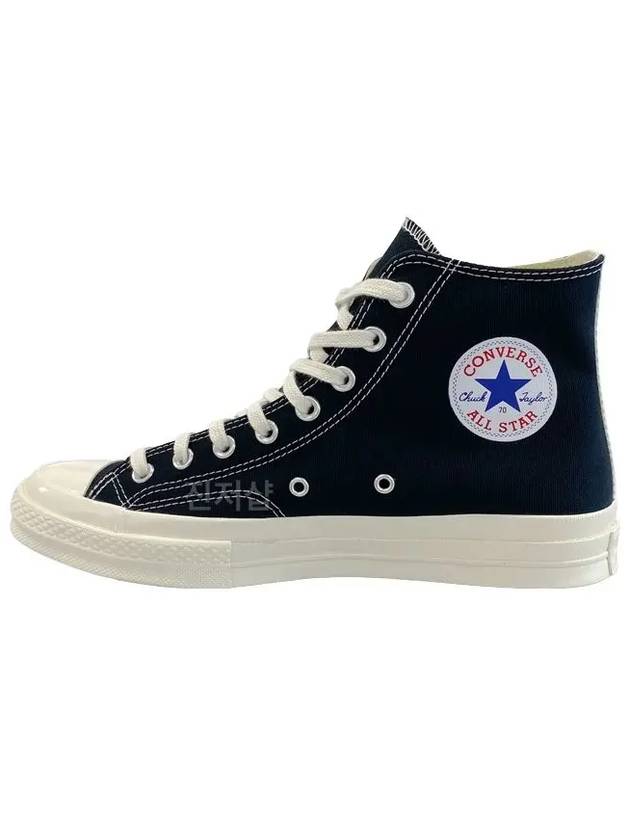 Chuck Taylor High Top Sneakers P1 K112 1 Black - COMME DES GARCONS - BALAAN 6