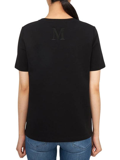 Tubo Short Sleeve T-Shirt Black - MAX MARA - BALAAN 2