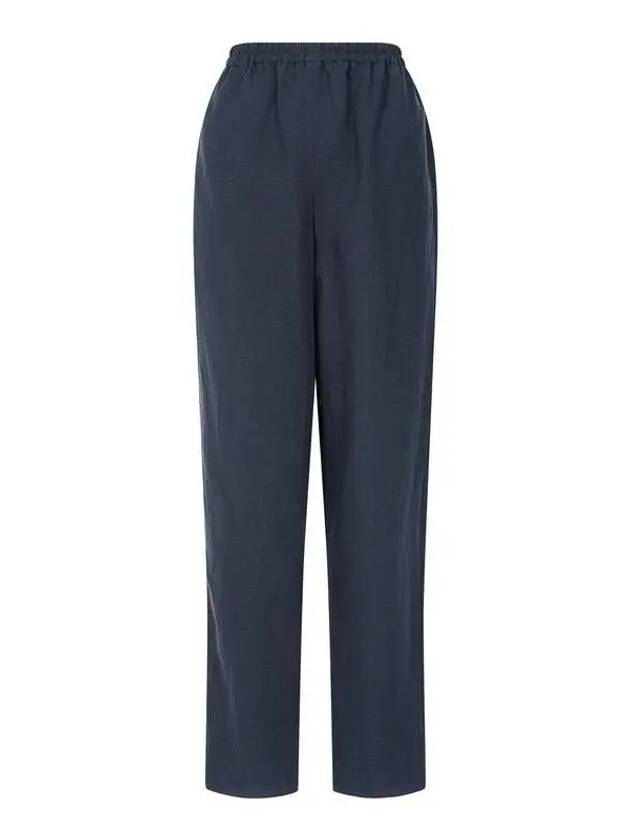 Women s Lyocell Tapered Banding Pants Dark Navy 271450 - EMPORIO ARMANI - BALAAN 1