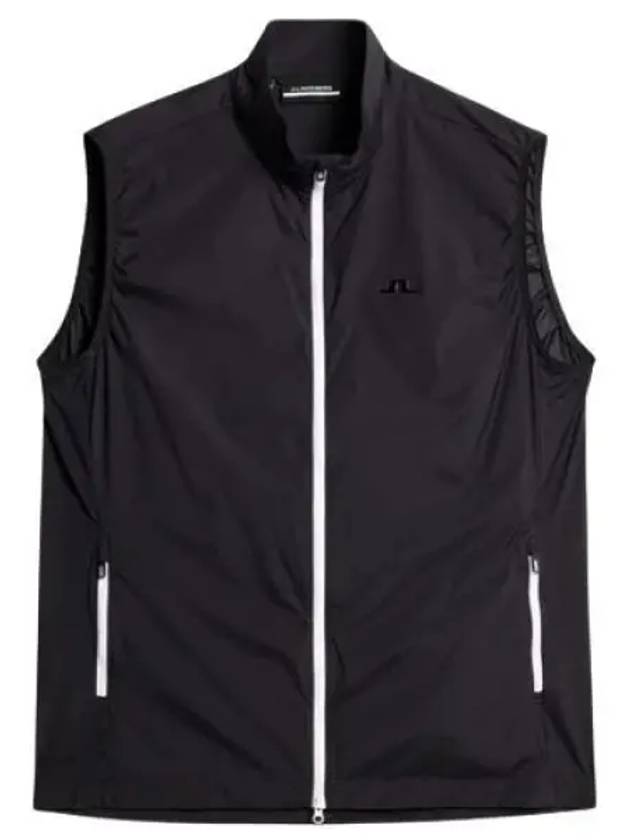 Men's Ash Light Packable Vest Black - J.LINDEBERG - BALAAN 2