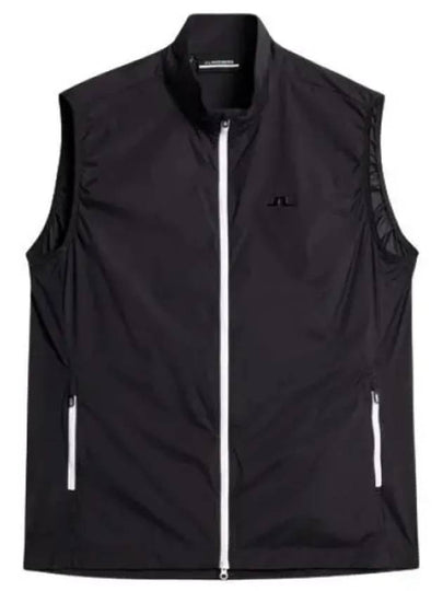 Men's Ash Light Packable Vest Black - J.LINDEBERG - BALAAN 2