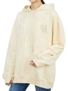 embroid logo cotton hood cream - NANUSHKA - BALAAN 6