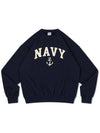 V Heavy Sweat Navy Sweatshirt Navy - DE GRAND MATIN - BALAAN 3