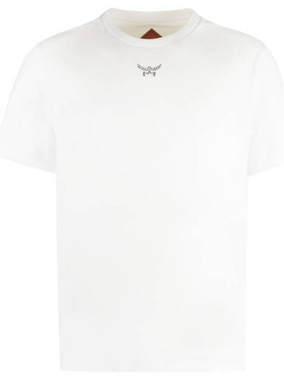 Crew Neck Short Sleeve T-Shirt White - MCM - BALAAN 2