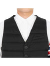 Button-Up Padded Vest Black - HERNO - BALAAN 9