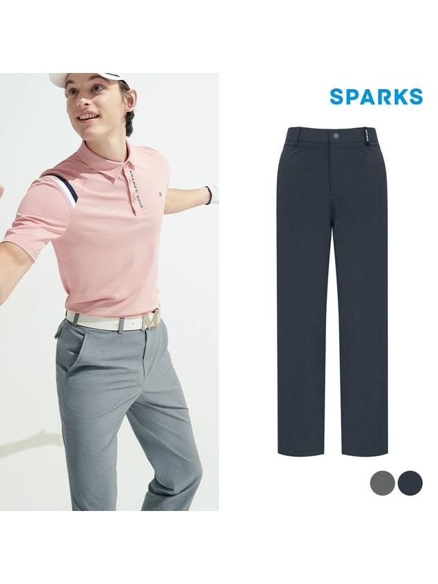 straight basic pants SL1MPA002 - SPARKS - BALAAN 1