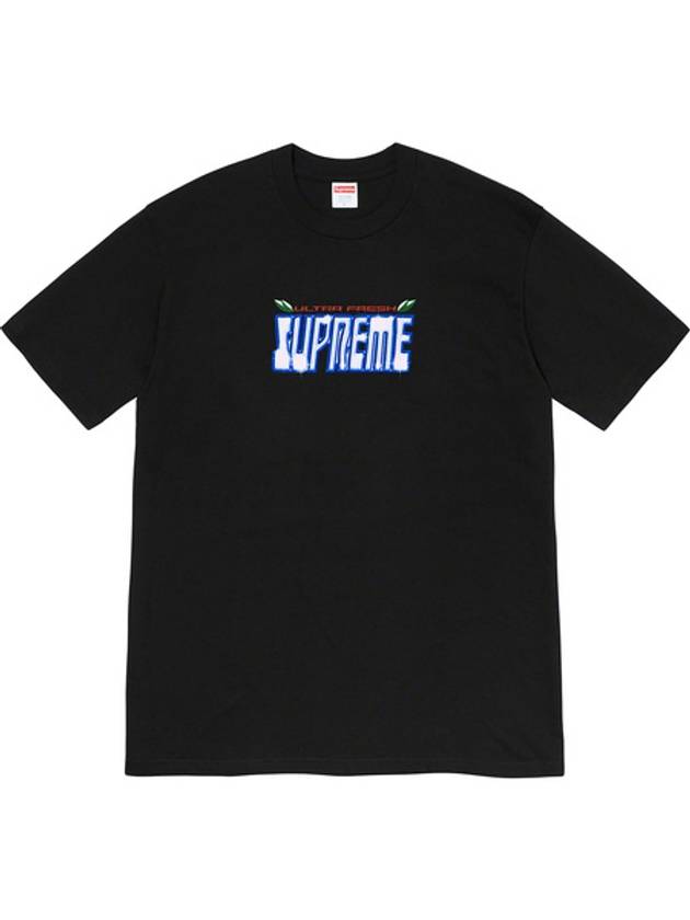 Ultra Fresh Cotton Short Sleeve T-Shirt Black - SUPREME - BALAAN 2