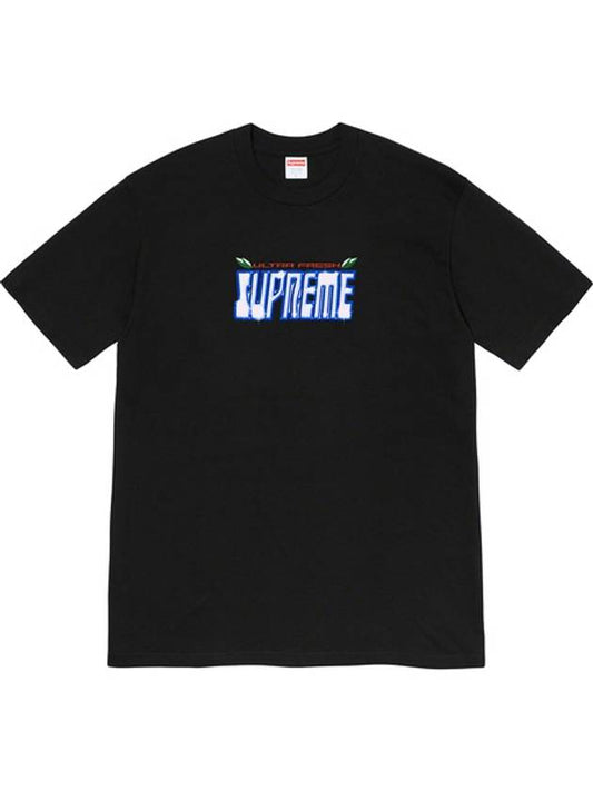 Ultra Fresh Short Sleeve T Shirt Black - SUPREME - BALAAN 2