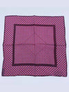 Men's 100% silk pattern handkerchief - LANVIN - BALAAN 1