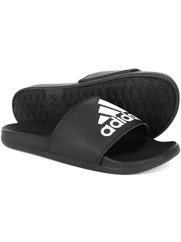 Adilette Comfort Slippers Black - ADIDAS - BALAAN 3