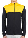 Banks mid layer zip-up jacket yellow black - J.LINDEBERG - BALAAN 2