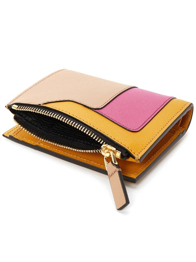 Leather two fold wallet PFMO0054U1LV520 - MARNI - BALAAN 5