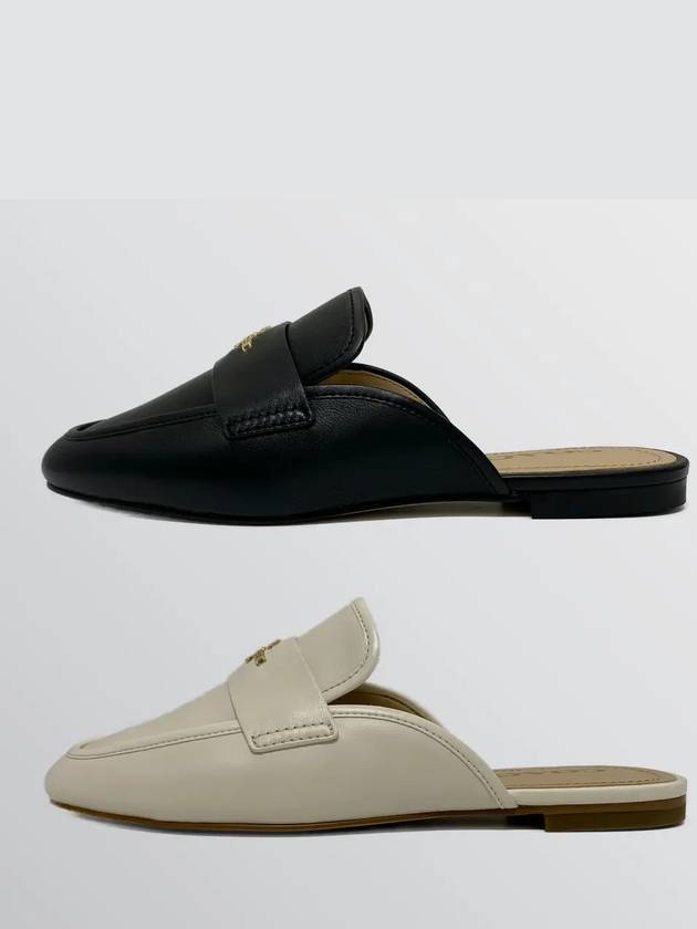 Women's Leather Slide Mule Loafers - COACH - BALAAN 1