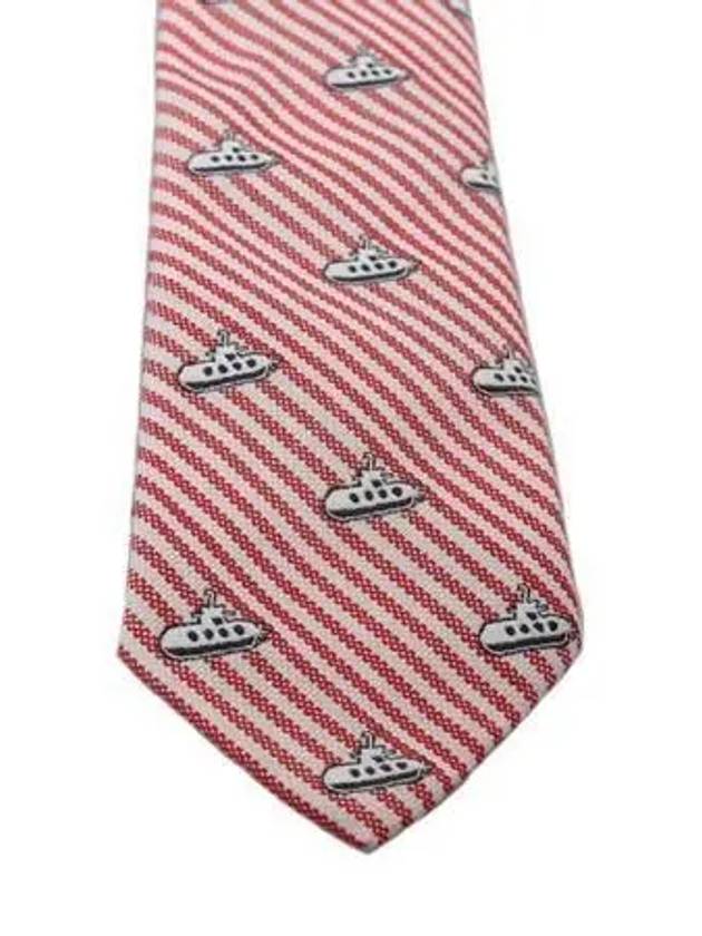 red striped tie - THOM BROWNE - BALAAN 2