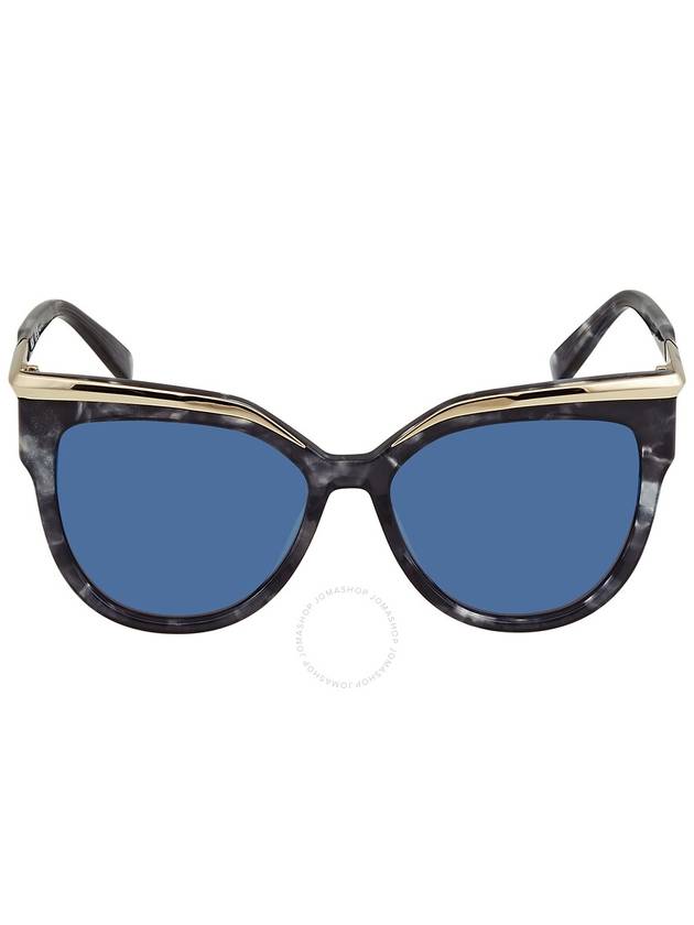 MCM Blue Cat Eye Ladies Sunglasses MCM637S 404 56 - MCM - BALAAN 1